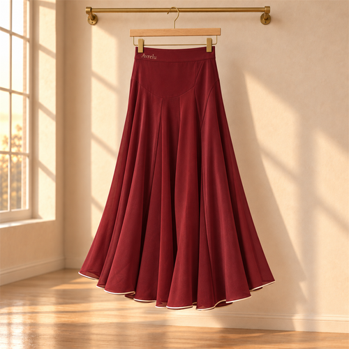 Avrelu Cadence Ballroom Skirt garment view